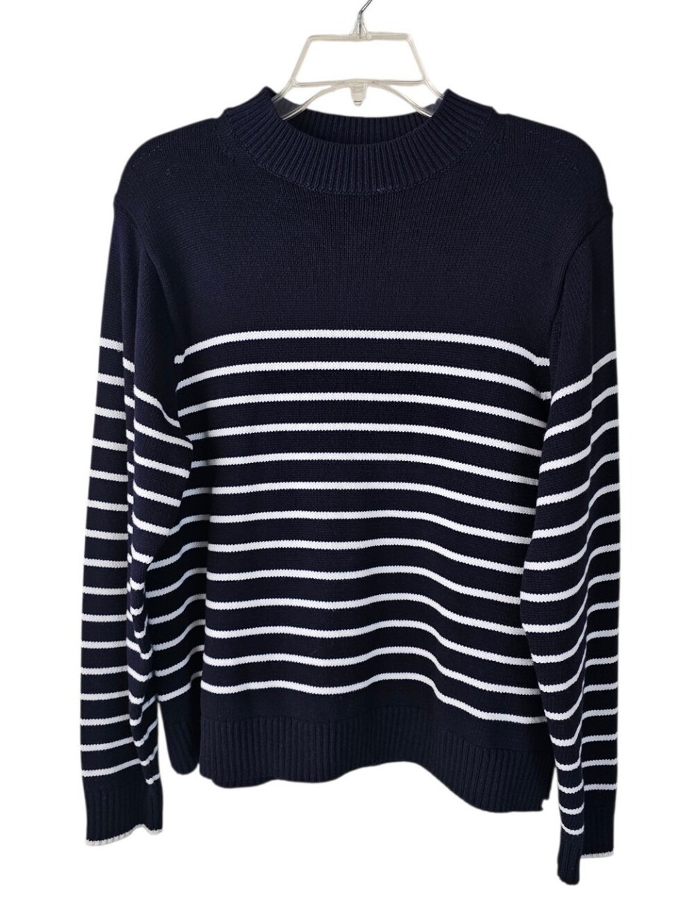 Uniqlo Striped Crew Neck Sweater